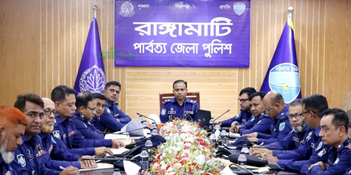 রাঙামাটিতে অবৈধ অস্ত্র ও মাদক দমনে কঠোর পুলিশ সুপার