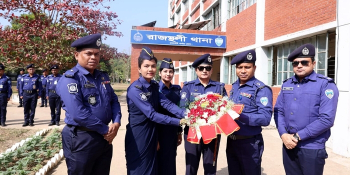 রাঙামাটিতে পুলিশ সুপারের থানা ও পুলিশ ক্যাম্প পরিদর্শন