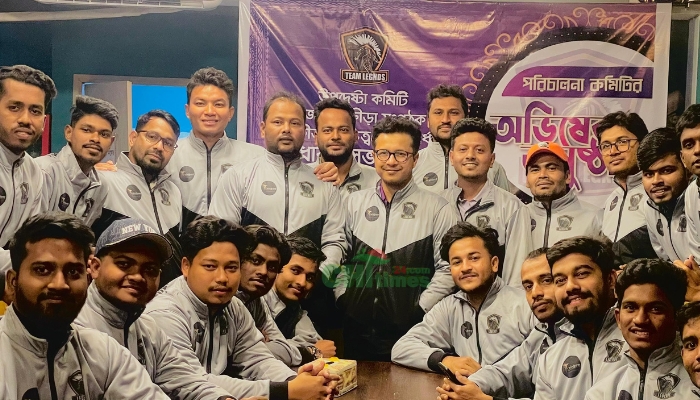 রাঙ্গামাটিতে লিজেন্ড স্পোর্টিং ক্লাবের অভিষেক ও ক্রীড়া ব্যক্তিত্বদের সংবর্ধনা
