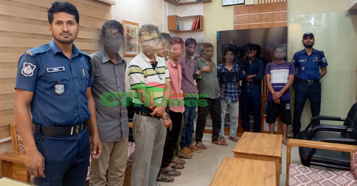 কোতয়ালী থানার বিশেষ অভিযানে মাদক কারবারীসহ ১০ আসামী গ্রেফতার