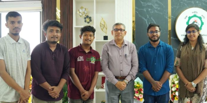 নবনিযুক্ত উপাচার্যের সঙ্গে রাবিপ্রবি সাংবাদিক সমিতির মতবিনিময় সভা