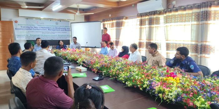 সাজেকে জীববৈচিত্র্য সংরক্ষণে স্থানীয় জনগোষ্ঠীকে নিয়ে দুই দিনব্যাপী প্রশিক্ষণ শুরু