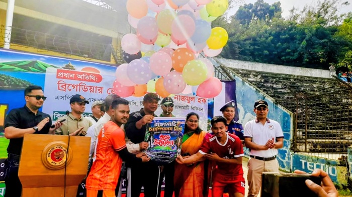 রাঙামাটি চ্যাম্পিয়নস লিগে ১০ উপজেলার তরুণদের মিলনমেলা