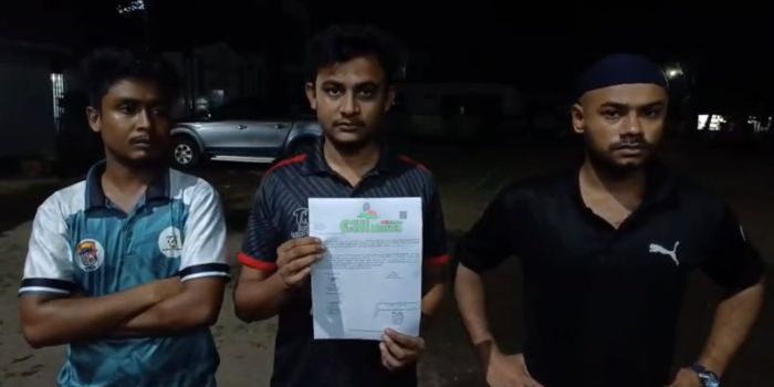 রাবিপ্রবি'র রাস্তার কাজ বন্ধ নিয়ে মন্তব্য করায়; ঠিকাদার কর্তৃক শিক্ষার্থীকে হুমকি; থানায় জিডি