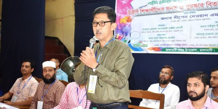পাহাড়ের শিক্ষাব্যবস্থার উন্নয়নে বিশেষ গুরুত্ব দিচ্ছে সরকার: দীপেন দেওয়ান
