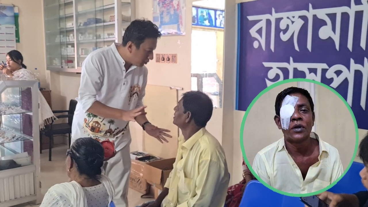 মাধবী মার্মার নির্দেশনায় দুস্থ রোগীর চক্ষু অপারেশনের ব্যয় বহন করলেন রাহুল চাকমা